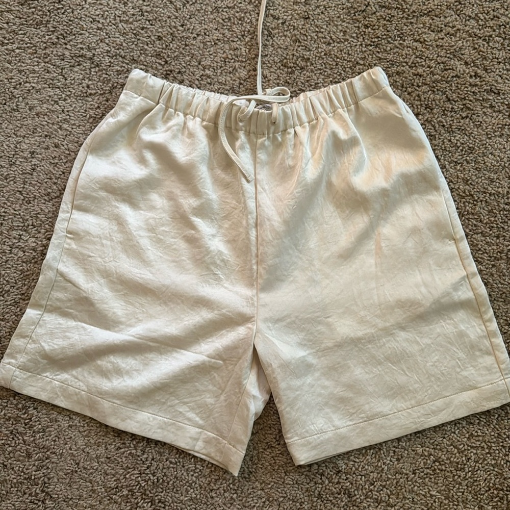Madewell satin shorts NWT